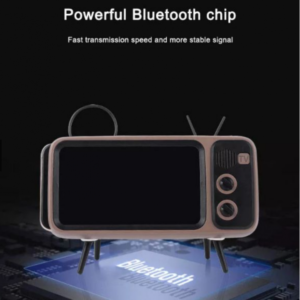 Loa Bluetooth PTH800 Kiểu dáng Tivi gắn Điện thoại làm Màn hình