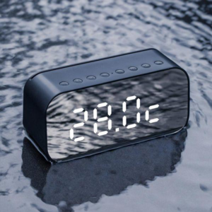  Loa Bluetooth Kiêm Đồng Hồ Báo Thức Radio Mặt Gương Havit M3